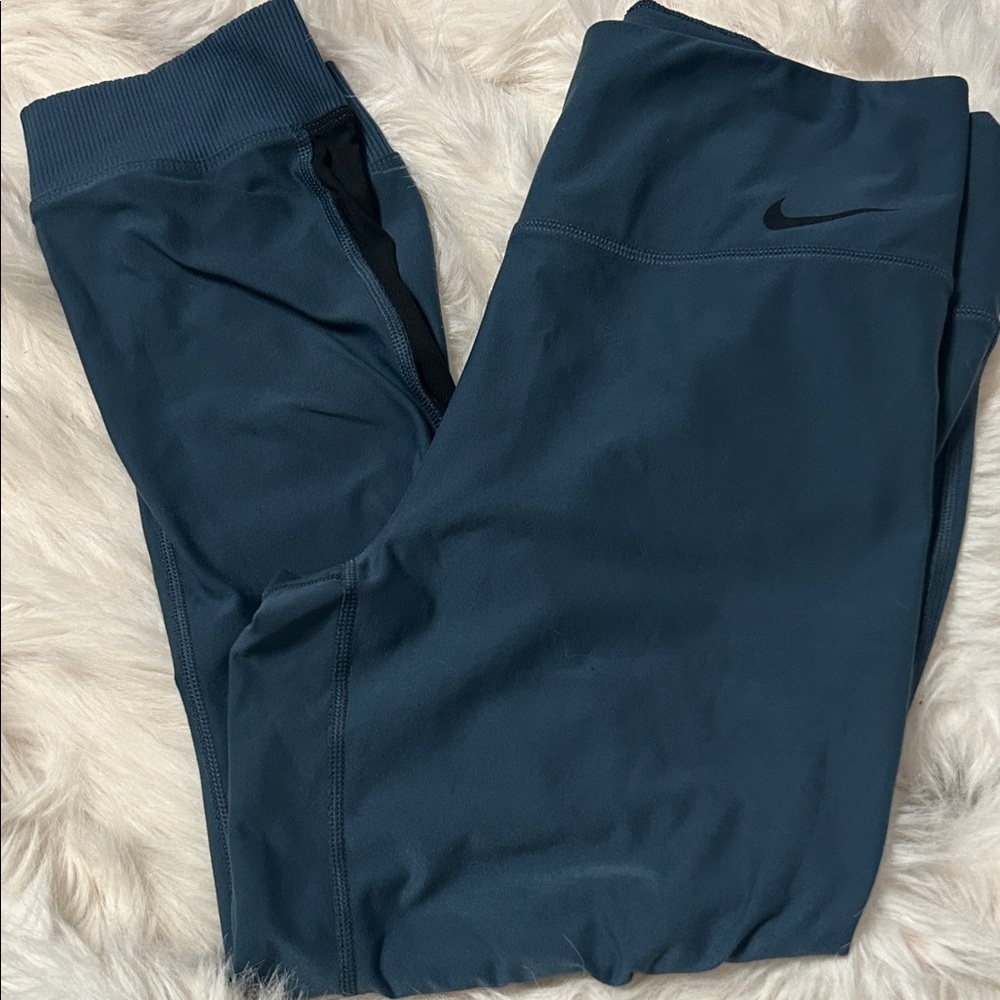 Nike drii-fit Teal Leggings - Picture 3 of 6